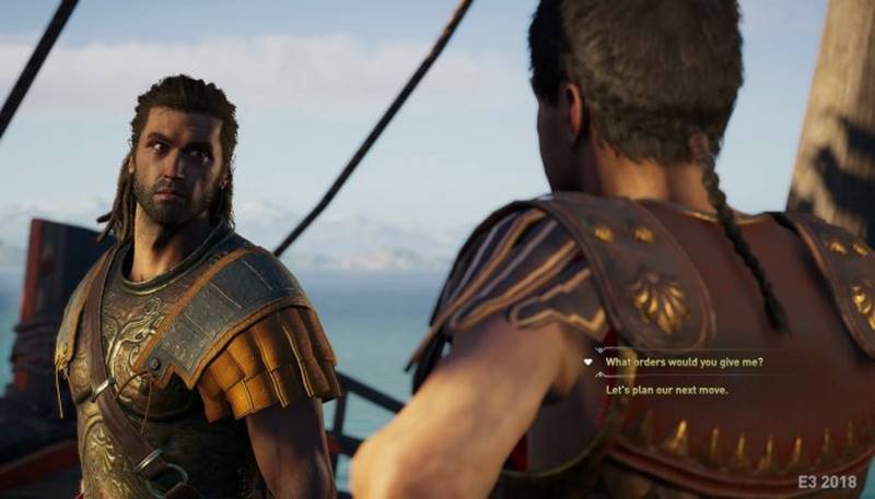 Assassin's Creed Odyssey game screen