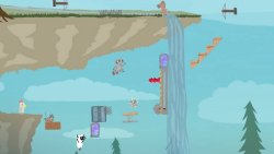 Ultimate Chicken Horse game screen