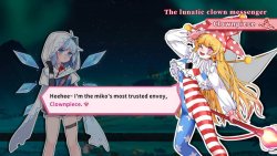 Touhou Hero of Ice Fairy game screen