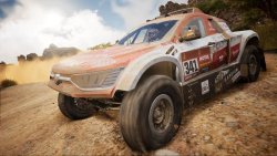 Dakar Desert Rally game screen