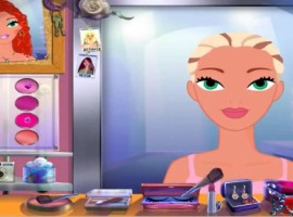 Barbie conquers Hollywood game screen