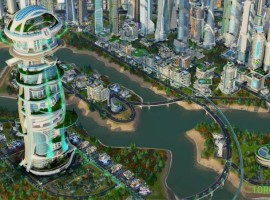 SimCity Cities of Tomorrow game screen