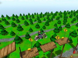 Moto Racing 3D game screen