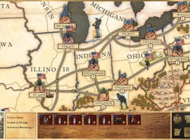 Victory and Glory The American Civil War game screen