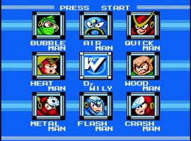 Mega Man Legacy Collection game screen