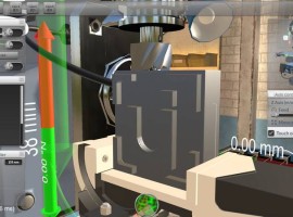 Milling machine 3D picture