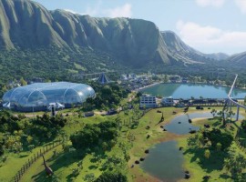 Jurassic World Evolution 2 game screen