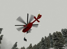 Mountain Rescue Simulator game screen