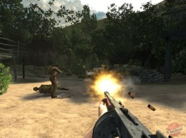 Medal of Honor Pacific Assault game screen