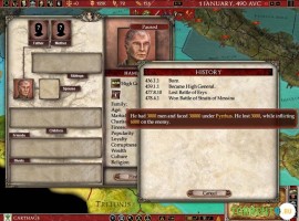 Europa Universalis Rome game screen