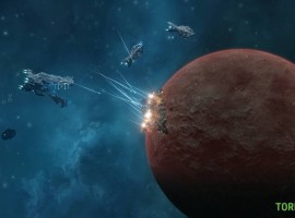 Wayward Terran Frontier Zero Falls game screen