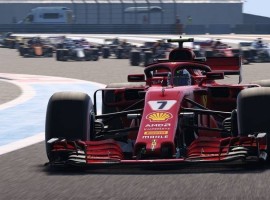 F1 2018 game screen