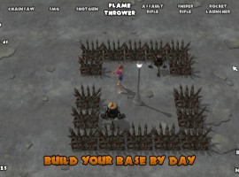 Yet Another Zombie Defense game screen