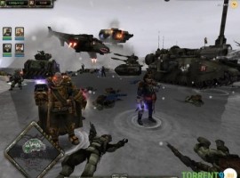 Warhammer 40000 Dawn of War game screen