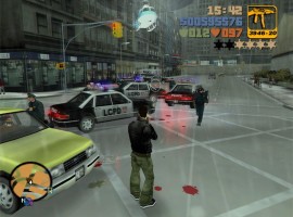 Grand Theft Auto 3 game screen