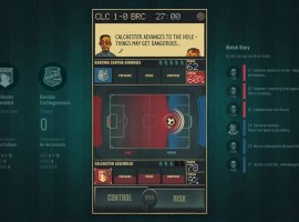 Football Drama game screen