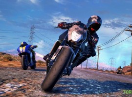 Moto Racer 4 game screen