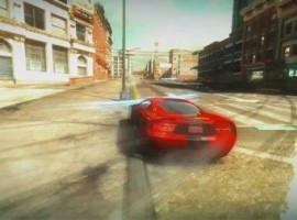 Ridge Racer Driftopia game screen