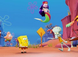 SpongeBob SquarePants The Cosmic Shake game screen