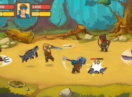 Knights of Braveland game screen