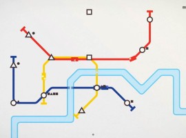 Mini Metro game screen