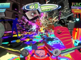 Splatter game screen