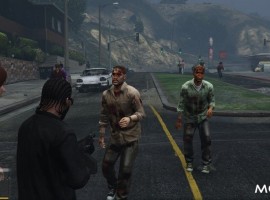 GTA 5 Zombie Apocalypse game screen