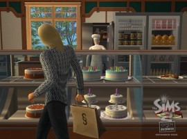 The Sims 2 Business game screen