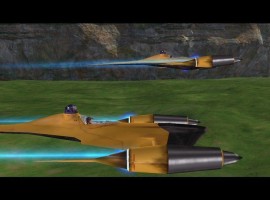 Star Wars: Starfighter game screen