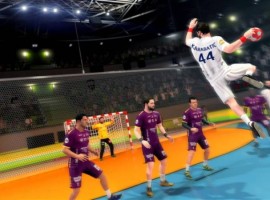 Handball 21 game screen